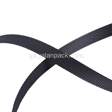 Straps strapping pailléid phlaisteacha dubh